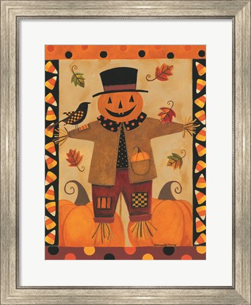 Framed Jack the Scarecrow Print