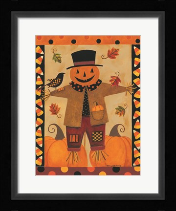 Framed Jack the Scarecrow Print
