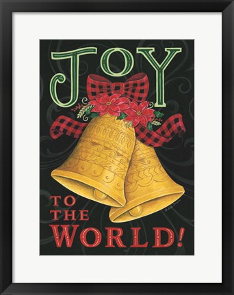 Framed Christmas Bells Print
