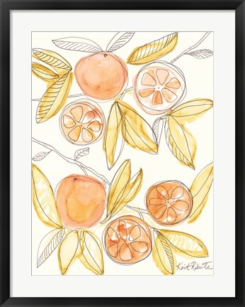 Framed Orange You Glad I Didn&#39;t say Tomato Print