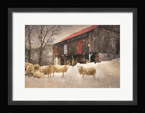 Framed Wool Coats Print